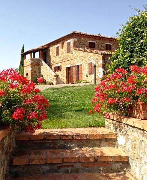 Agriturismo Poggio Istiano Bagno Vignoni Luaran gambar